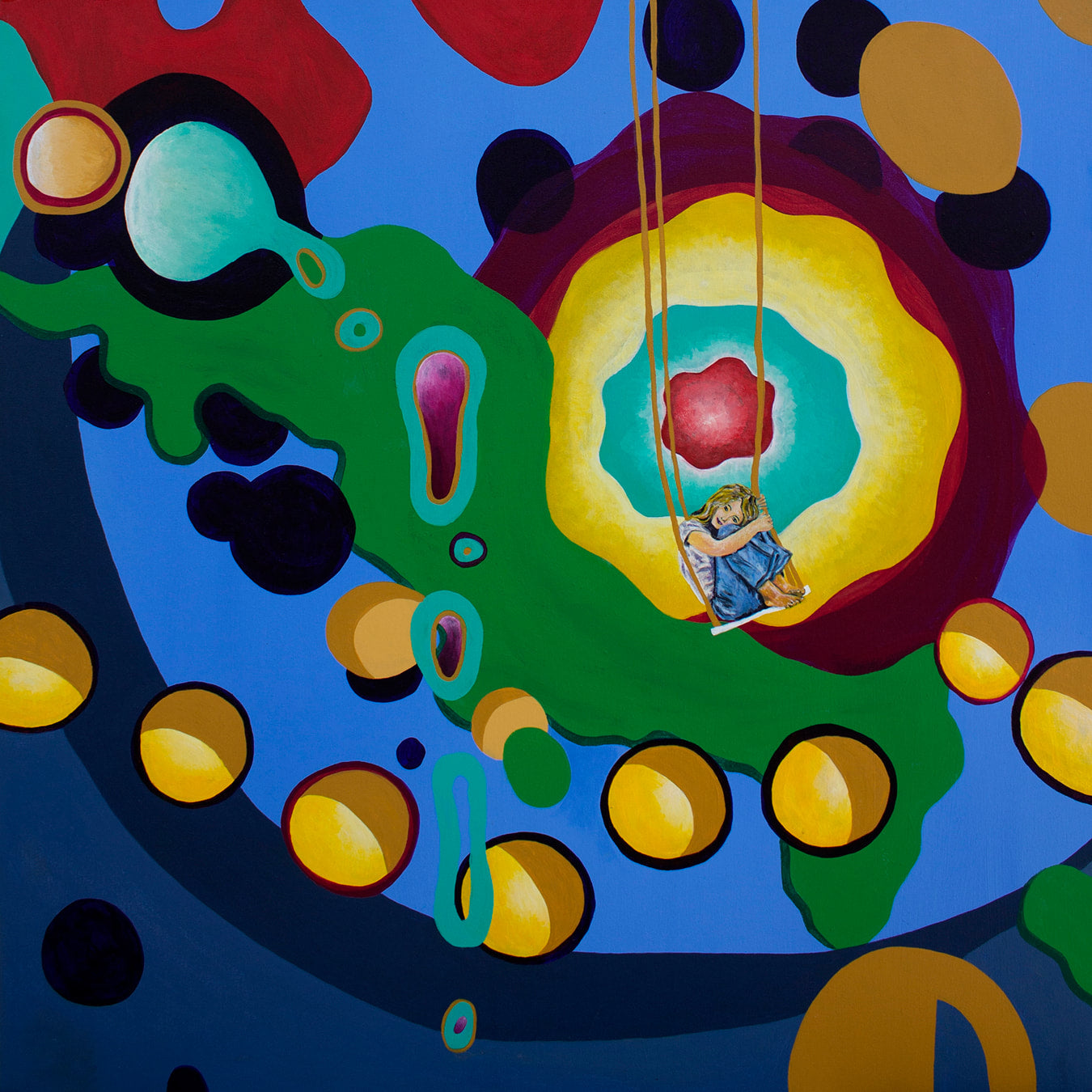 Time for Peace - 40" x 40"