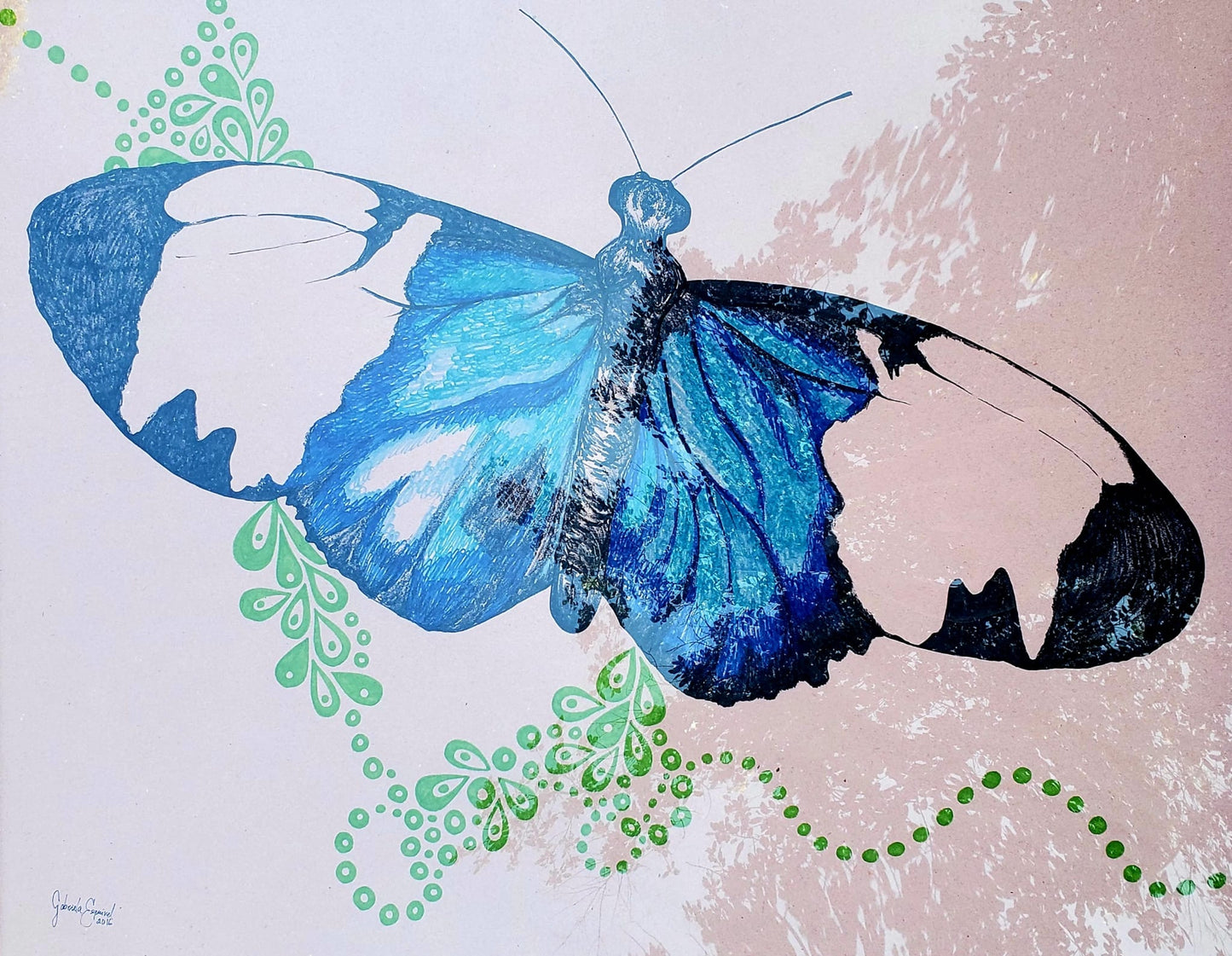 Sky Freedom - 36" x 44"