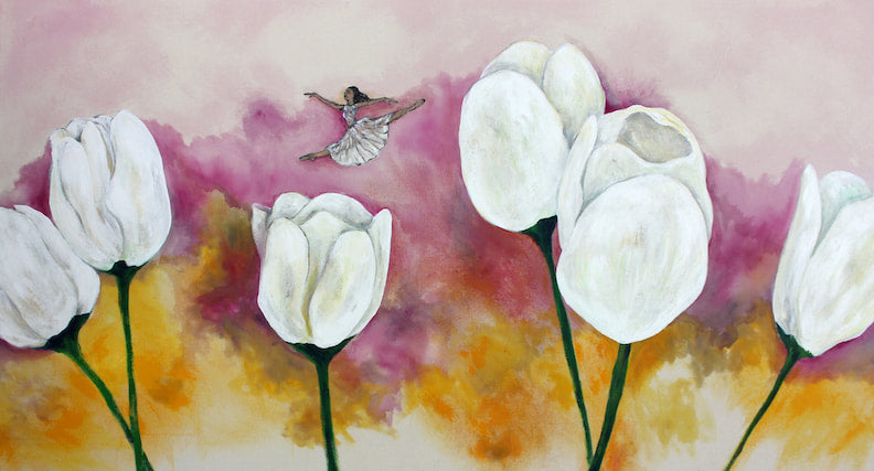The Gardens of Freedom - 36" x 66"