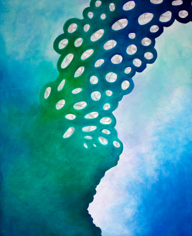 Sublime Roots - 54" x 66"