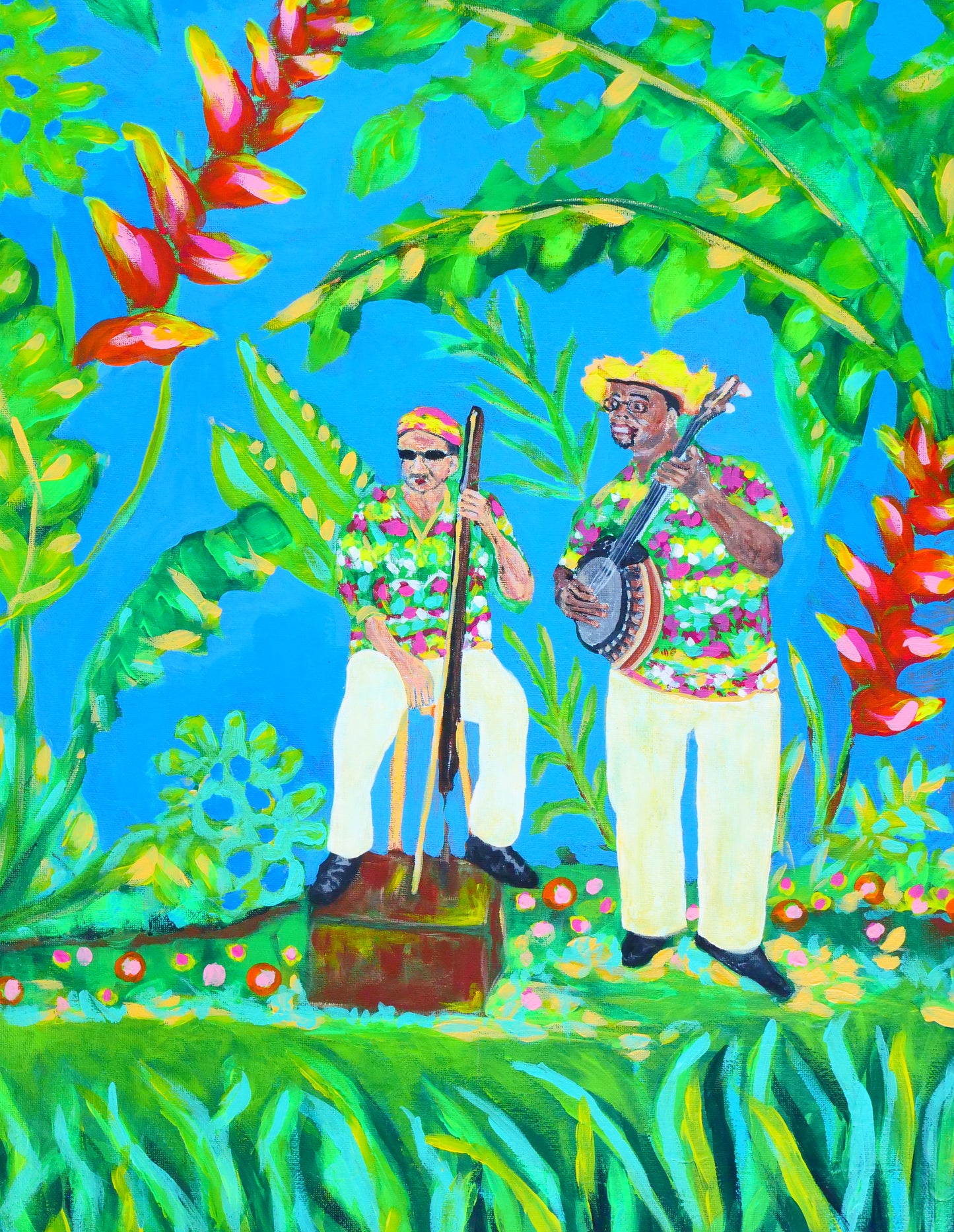 The Calypsonians - 16" x 20"