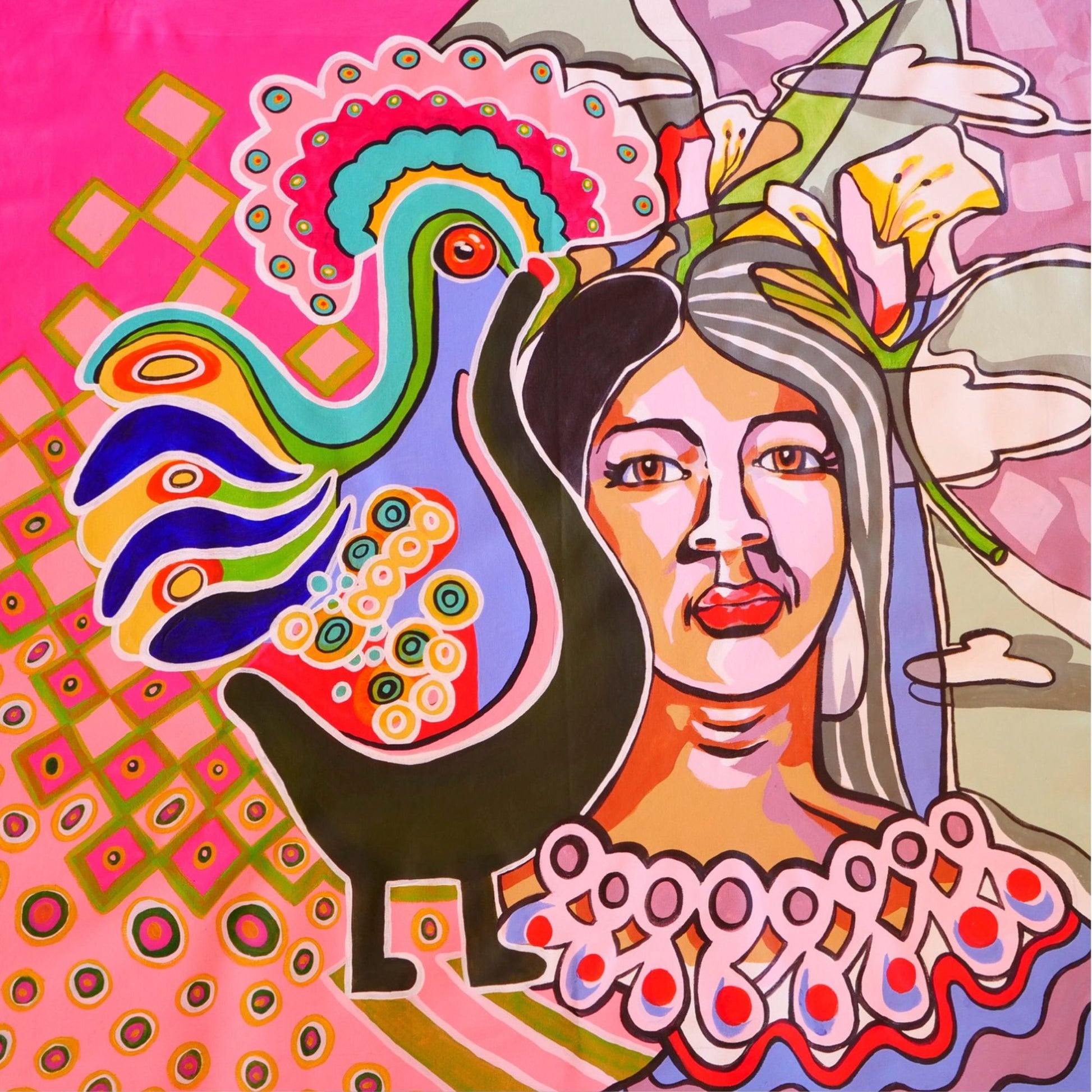 Guantanamera - 40" x 40"